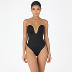 Rückenfreier, unsichtbarer Body für Damen | Nahtloser Body Shaper