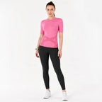 Sport Shirt Damen kurzarm – Slim Fit Atmungsaktiv Fitness