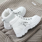 Women’s Fur-Lined Chunky Winter Sneakers