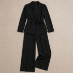 Women's Two-Piece Suit with Tie | Confidence and Effortless Elegance