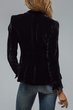 Women's Slim Fit Blazer Jacket | Single Button Classic Style