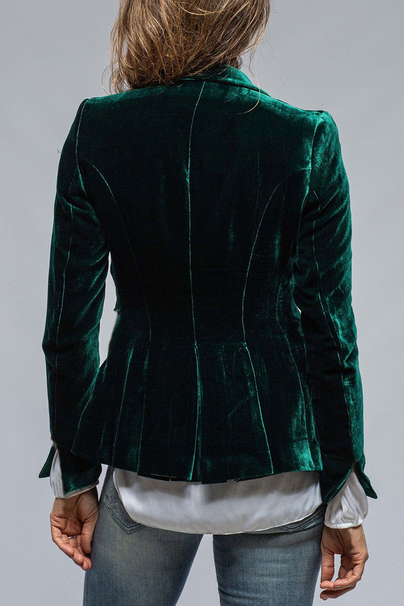 Women's Slim Fit Blazer Jacket | Single Button Classic Style