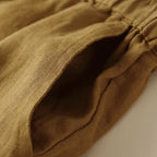 Women's Drawstring Waist Lace Trim Shorts