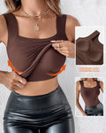 Shapewear-Top mit U-Ausschnitt und integriertem BH