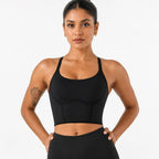Radlerhose Damen High Waist – Sport Shorts mit Handytasche