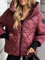 Women’s Quilted Hooded Jacket