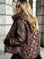 Women’s Quilted Hooded Jacket