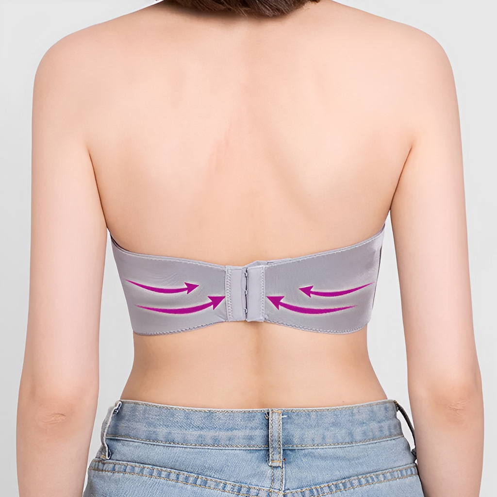 Strapless Push-up BH für maximalen Lift