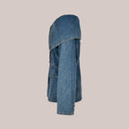 Modische Jeansjacke für Damen mit eleganten Knopf-Akzenten