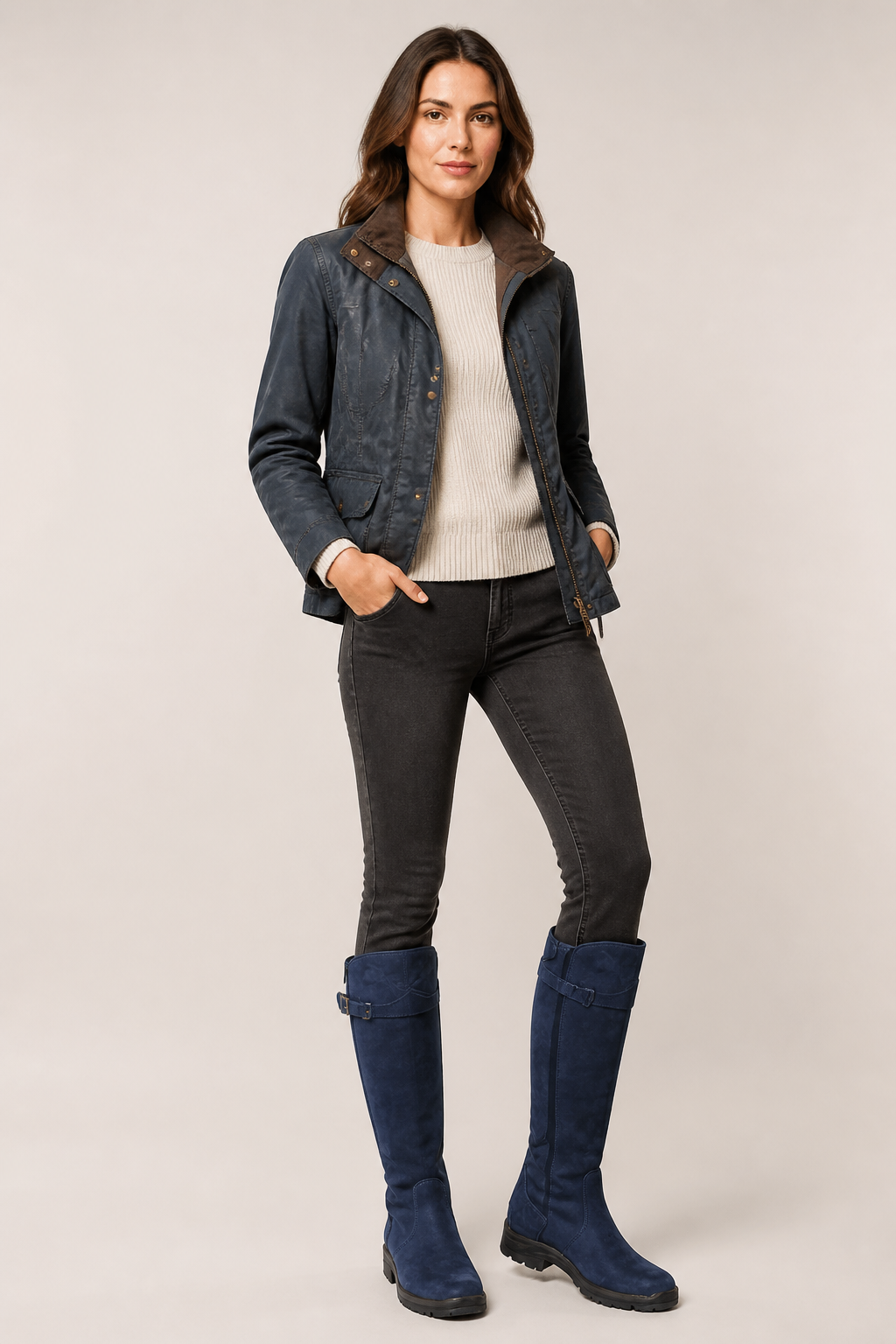Elegante, wasserdichte Damenstiefel | Warme Outdoor-Stiefel