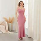 Fishtail-Maxikleid mit figurbetontem Schnitt – Abend-Shapewear für Damen