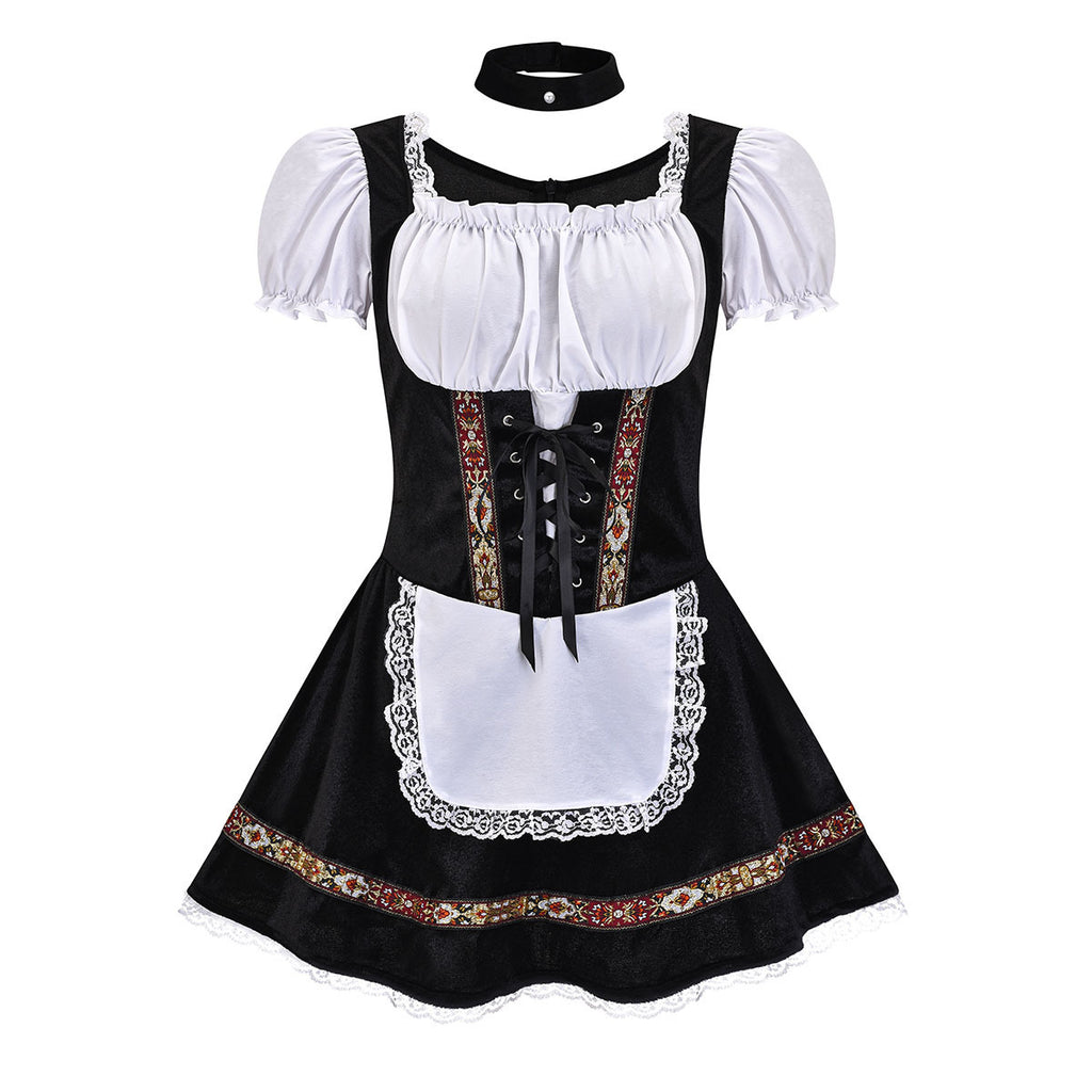 Dirndl Damen Trachtenkleid Bestickt | Oktoberfest Kleid, Dirndl Blumen, Trachtenmode, festlich