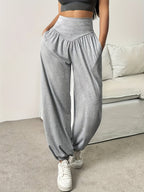 Women's Relaxed Wide-Leg Trousers