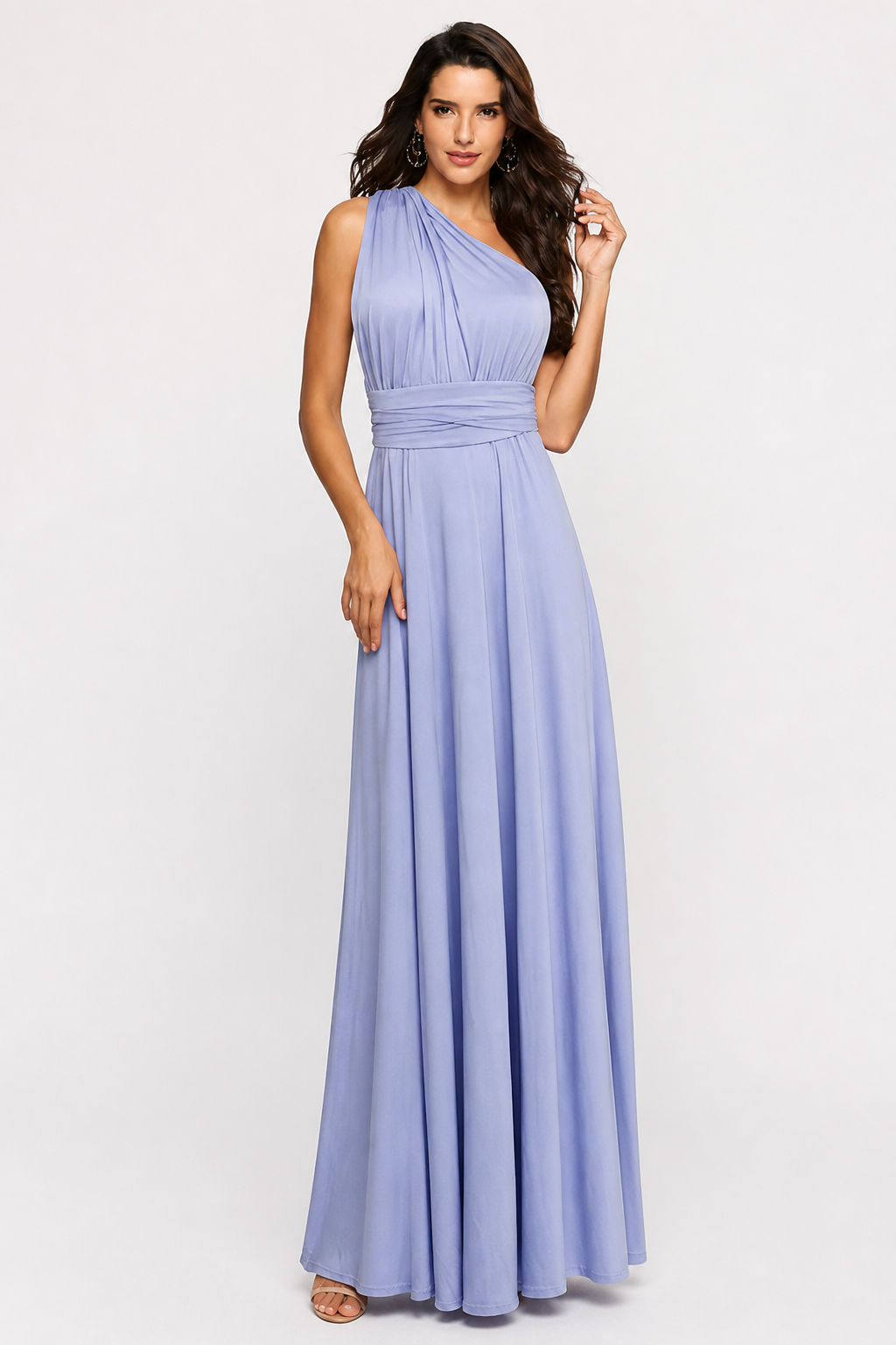 Wickelkleid mit verstellbaren Trägern | Lässiges Boho Sommerkleid