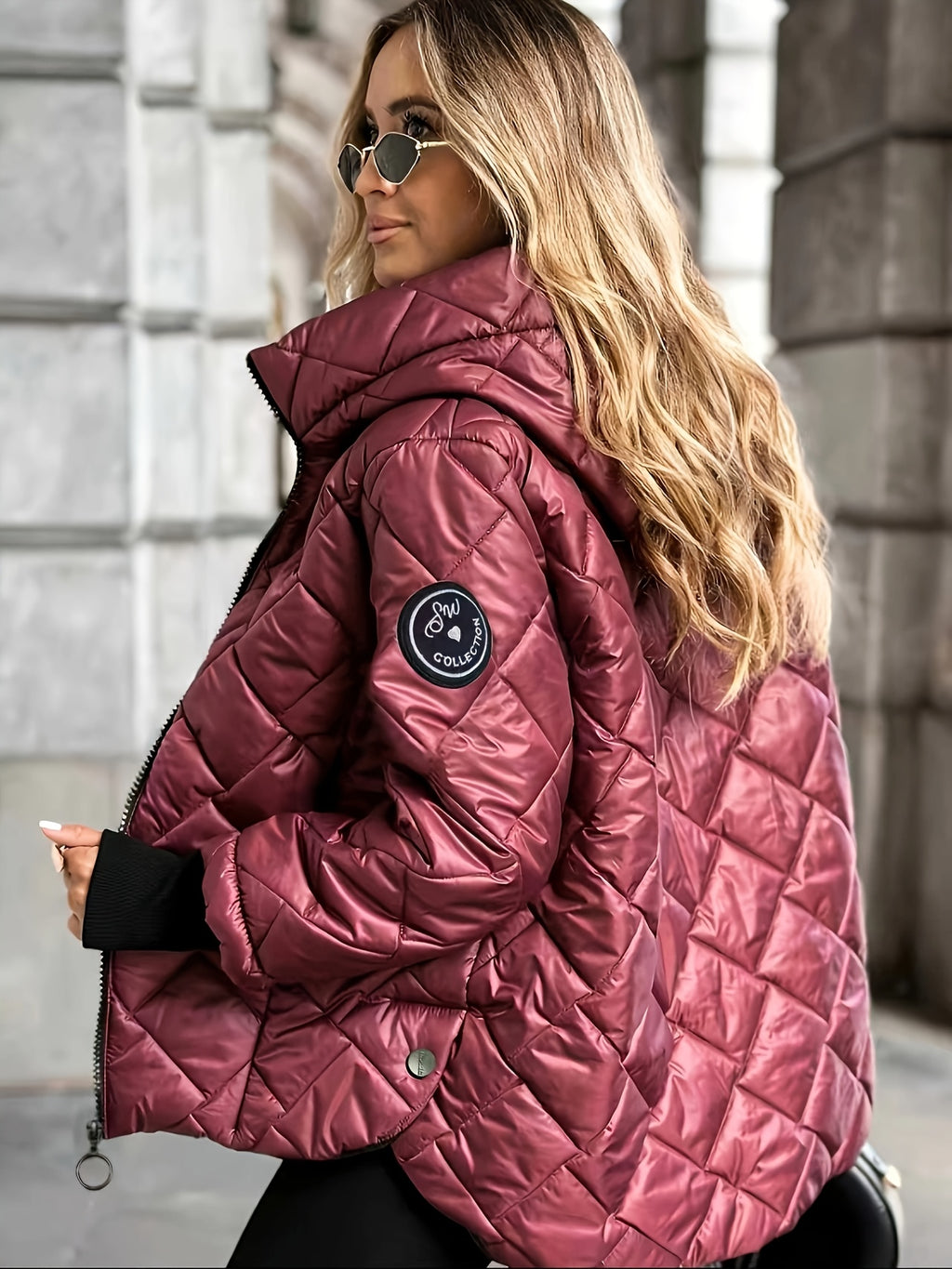 Women’s Quilted Hooded Jacket