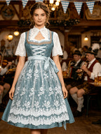 Oktoberfest Kostüm Damen Dirndl | Trachtenkleid mit Spitze | Dirndl Kostüm, Wiesn Outfit,