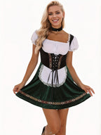 Dirndl Damen Oktoberfest Kleid | Bayerisches Trachtenkleid | Curvay | Oktoberfest Outfit, Wiesn, Partykleid, festlich