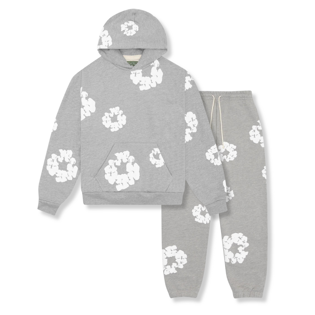 Boho Blumen-Freizeit-Set | Weiche Freizeitkleidung