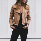 Biker Jacket | Slim Fit with Zip Detailing