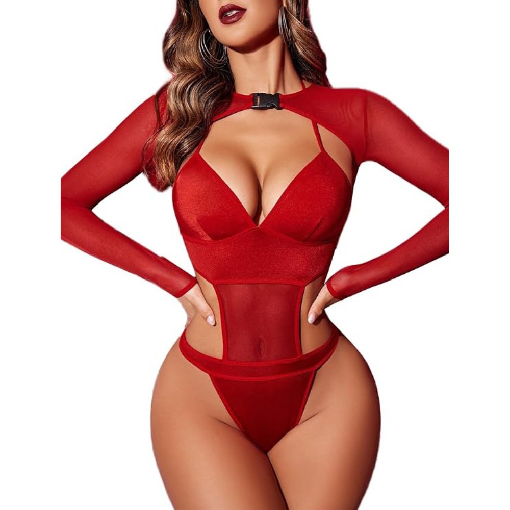 Rückenfreier Body – Bauchfreier Top zum Layering für Damen
