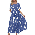 Blumen-Maxikleid für den Sommer – leichtes Boho für Damen