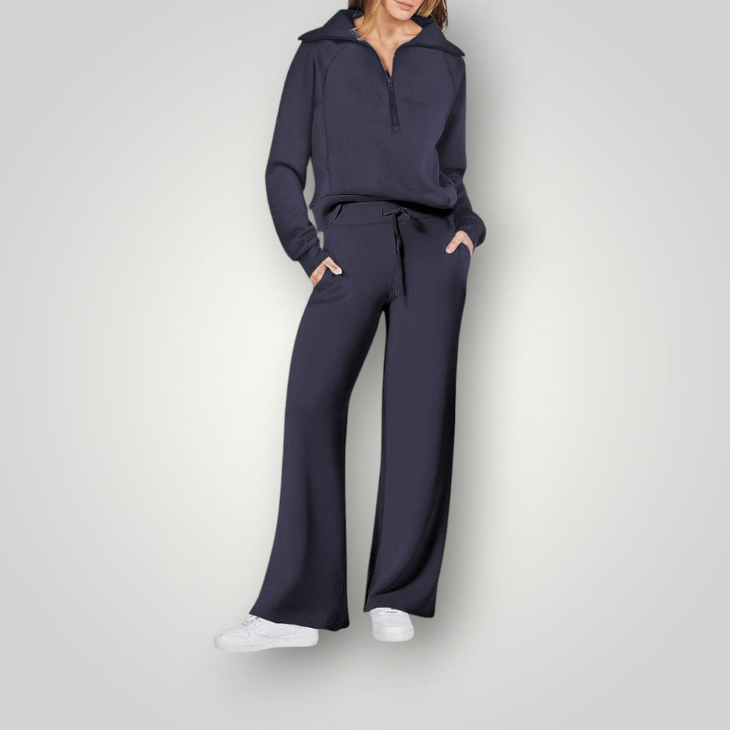 Ensemble Loungewear Woman – Sweatshirt & Comfortable Jogging Pants in Soft & Luxurious Fabric