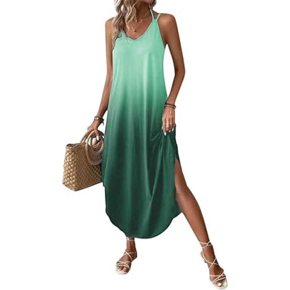 Chicrise Summer Dress – Lightweight Maxi Length for Women