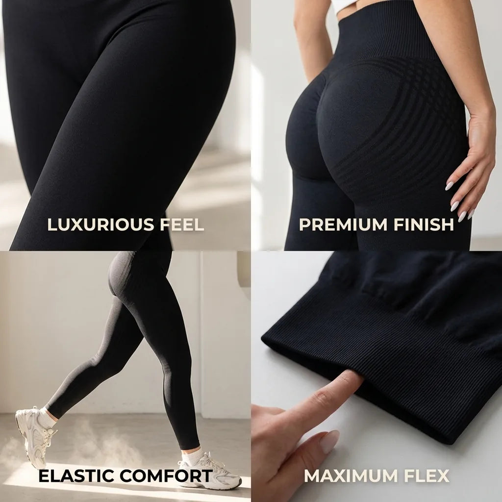 Curvay 3D Sculpt Leggings - Cellulite-Smoothing Compression