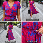 Women's Elegant Midi Dress