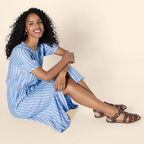 Sonnenbeschienenes Schaukel-Sommerkleid – Leichte, entspannte Passform für Damen
