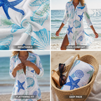 Fließendes A-Linien-Sommerkleid | Fließendes Boho-Strandkleid