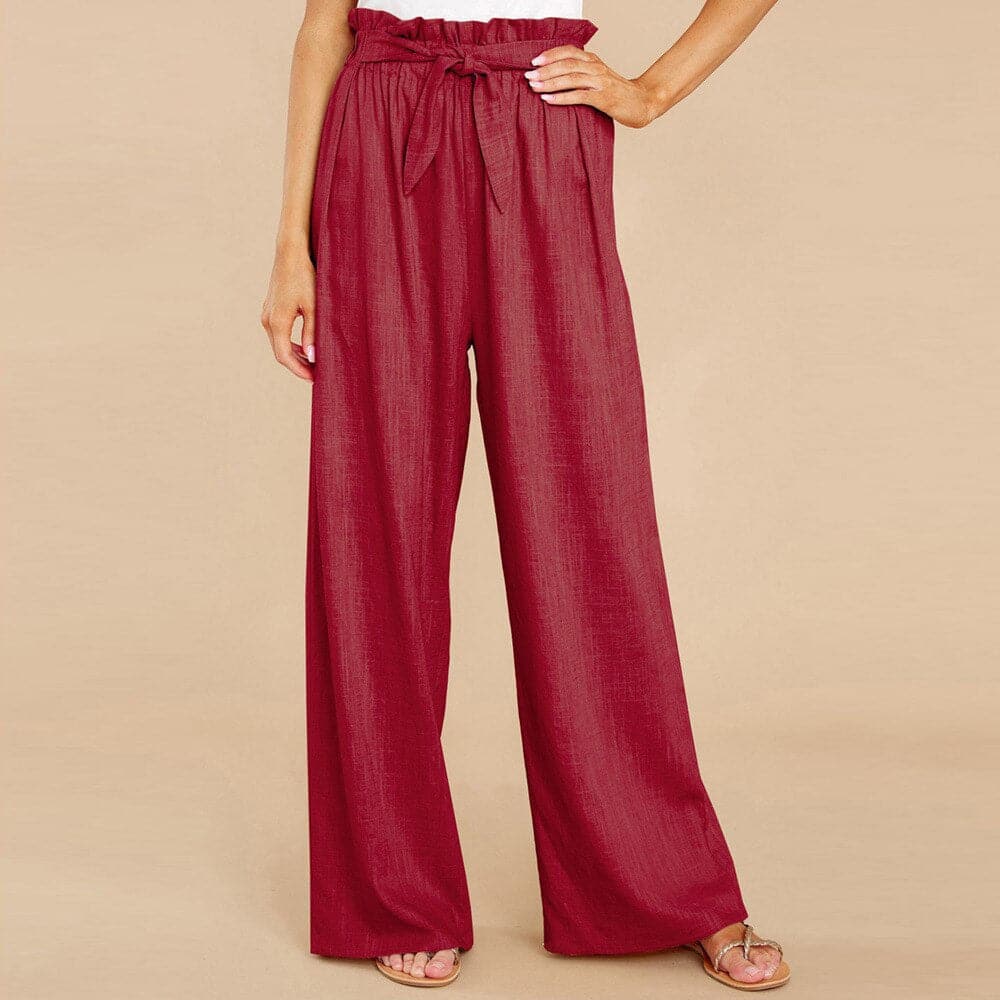 Elegant High-Waisted Wide Leg Pants for Women