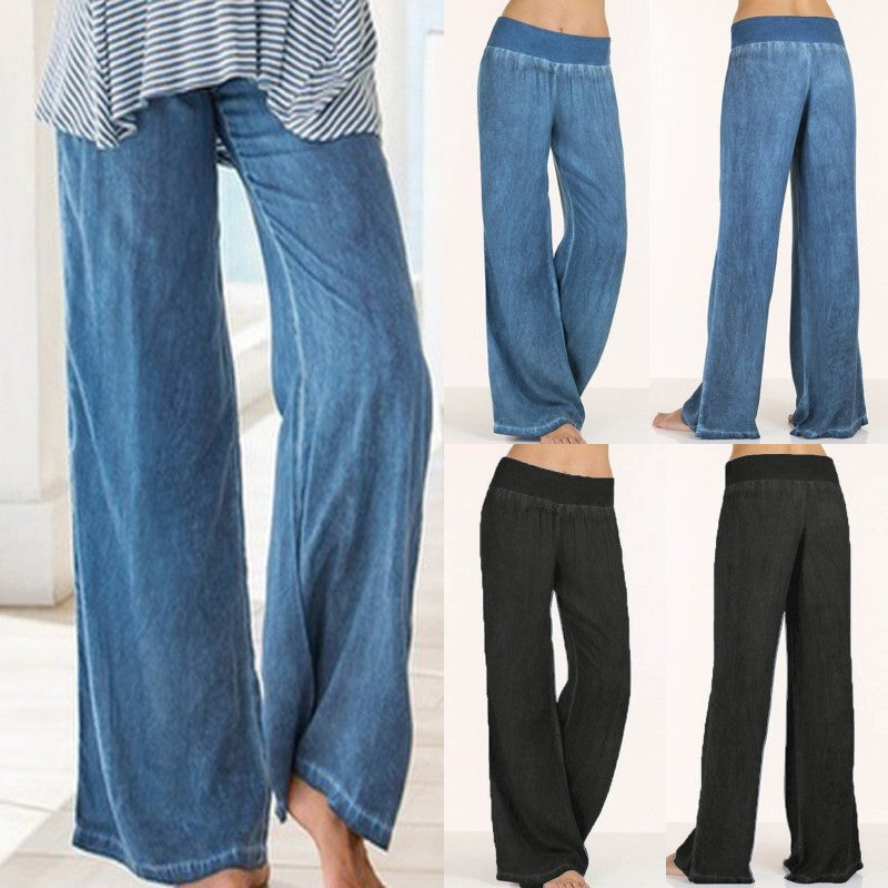 Effortless Casual Wide Leg Comfort Lounge Pants for Women