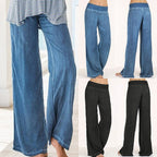 Effortless Casual Wide Leg Comfort Lounge Pants for Women