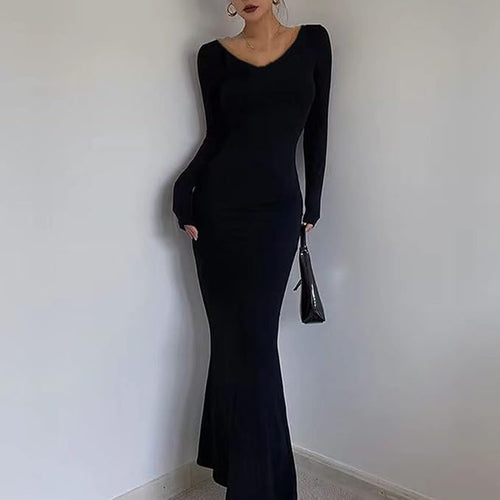 Elegantes Abend-Bodycon-Kleid – Fishtail-Shapewear für Damen