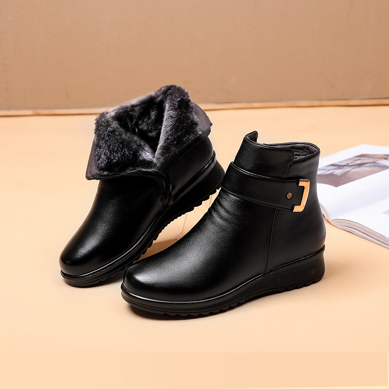 Orthopädische Schuhe aus echtem Leder für komfortablen Halt | Schuhe mit Fußgewölbestütze