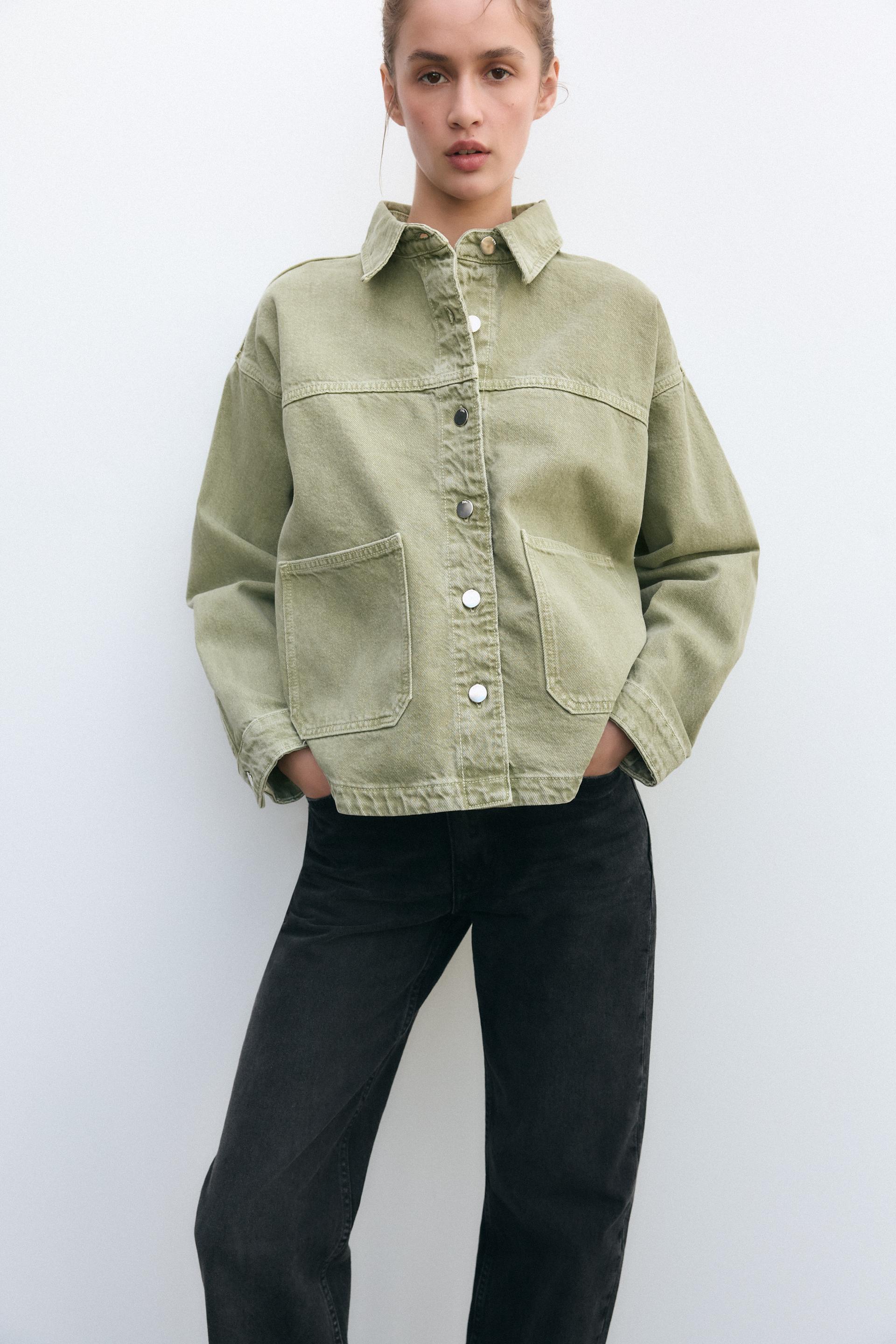 Classic Khaki Denim Jacket for Everyday Style | Lightweight Jacket