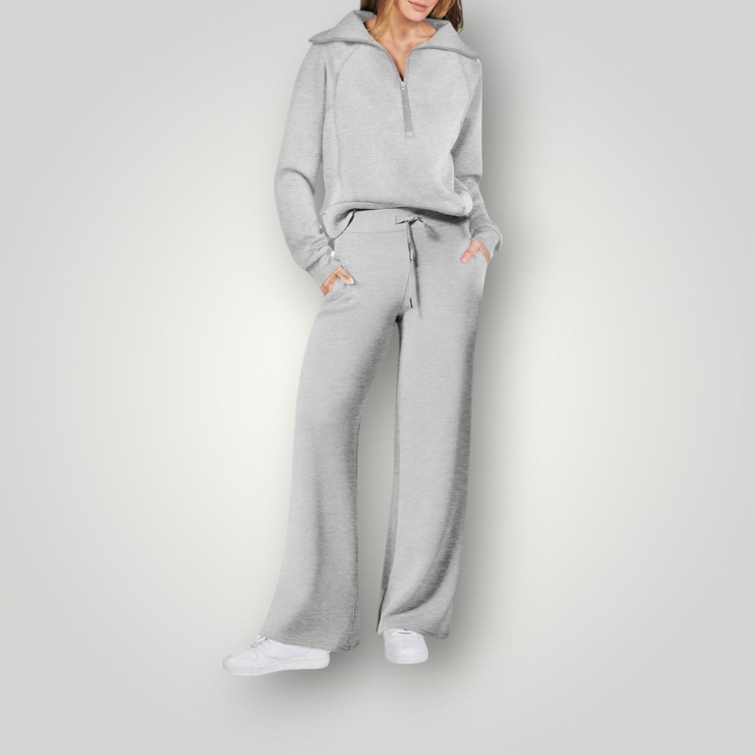 Ensemble Loungewear Woman – Sweatshirt & Comfortable Jogging Pants in Soft & Luxurious Fabric