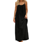 Maxikleid mit offenem Rücken für den Sommer – Leicht und luftig für Damen