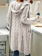 Women's Sweater Cardigan Soft Open Front Long Sleeve Casual Layering Cardigan