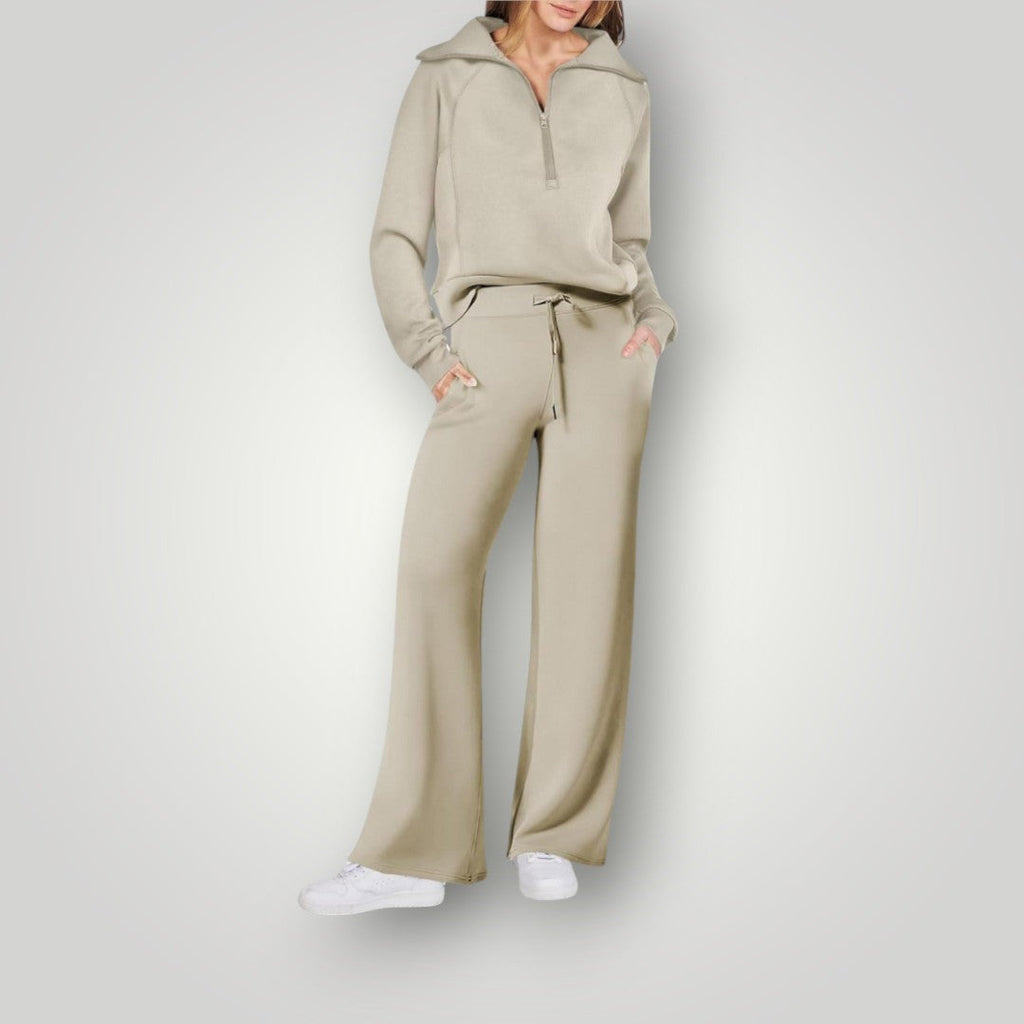 Ensemble Loungewear Woman – Sweatshirt & Comfortable Jogging Pants in Soft & Luxurious Fabric