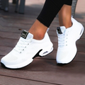 Women's Autumn Running Shoes with Cushioned Sole, Breathable Mesh and Lightweight Feel - White