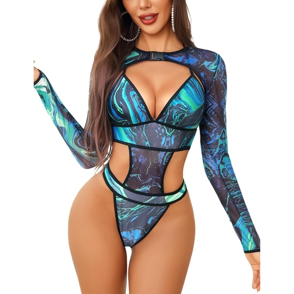 Rückenfreier Body – Bauchfreier Top zum Layering für Damen