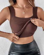 Shapewear-Top mit U-Ausschnitt und integriertem BH