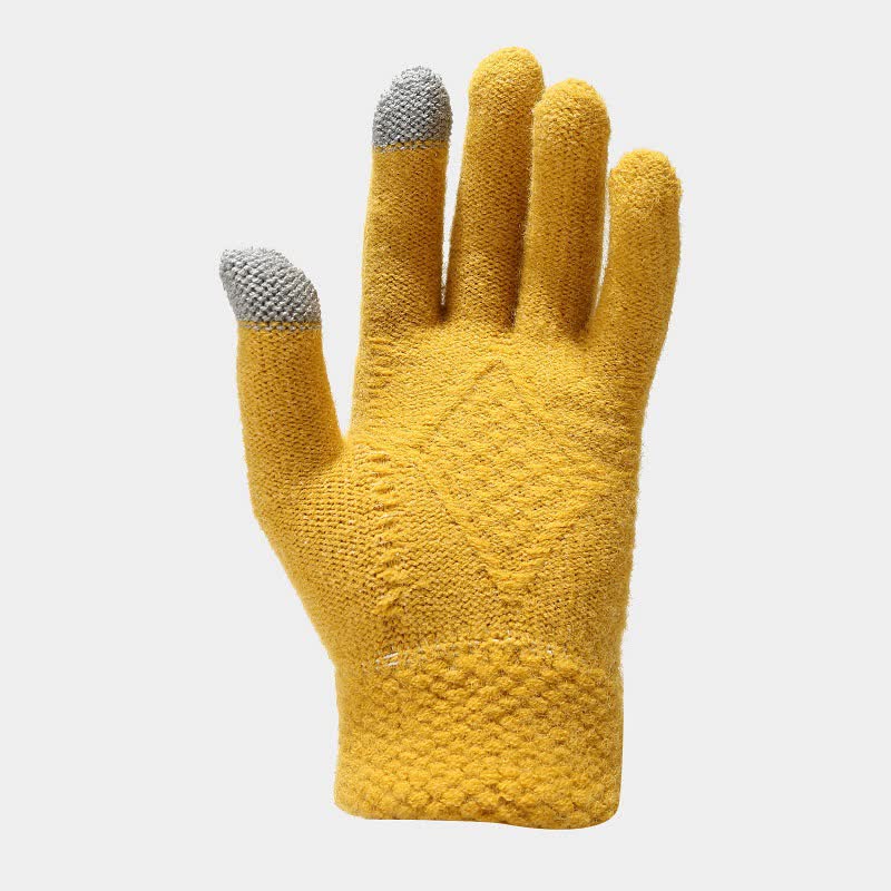 3-teiliges Set mit kuscheligen Strickaccessoires