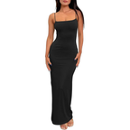 Elegantes rückenfreies Bodycon-Kleid – gerippte Shapewear für Damen
