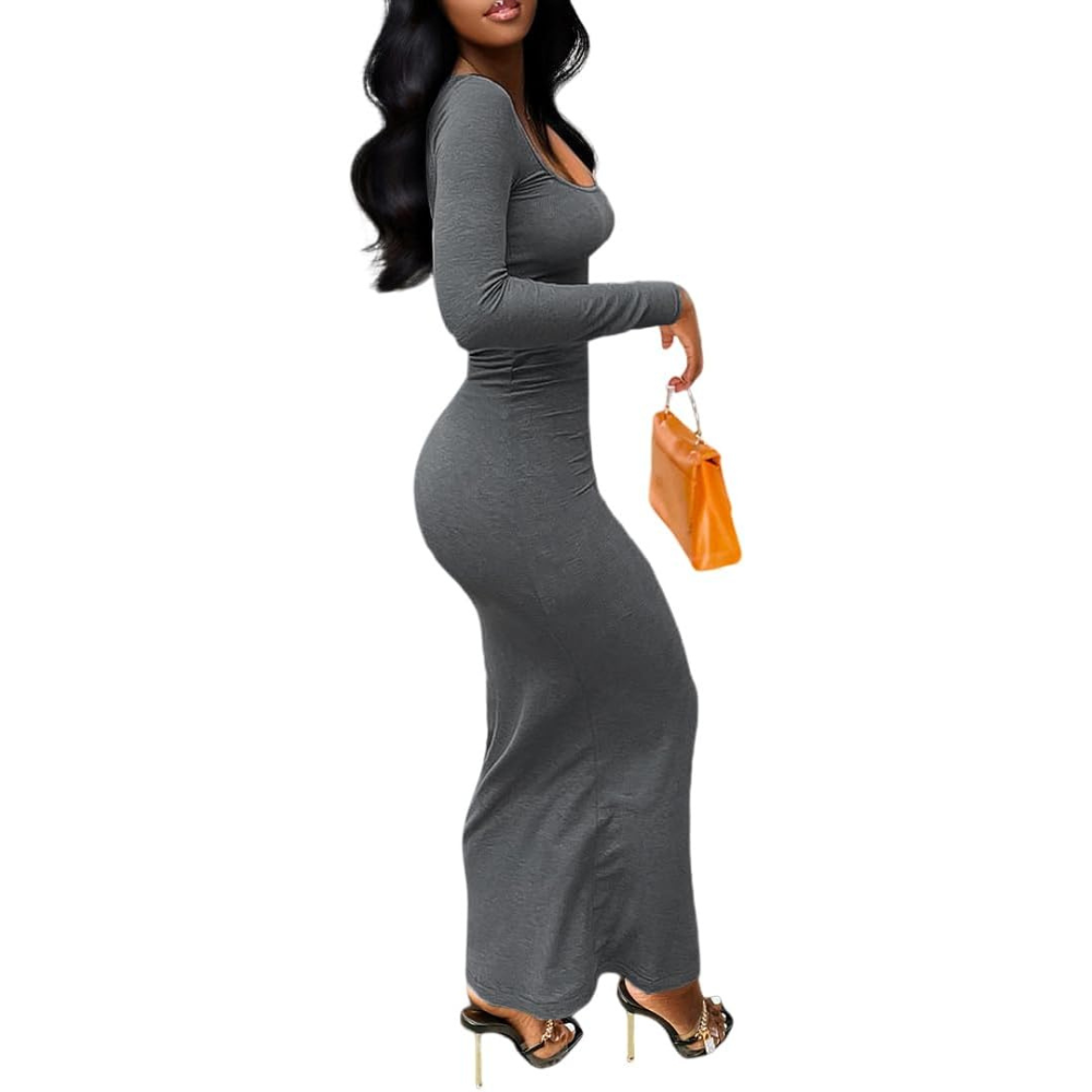 Sleek Nightgown Bodycon Dress – Evening Shapewear for Women