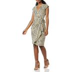 Weiches Leinen Wickelkleid – Leichtes Übergrößen-Kleid für Damen