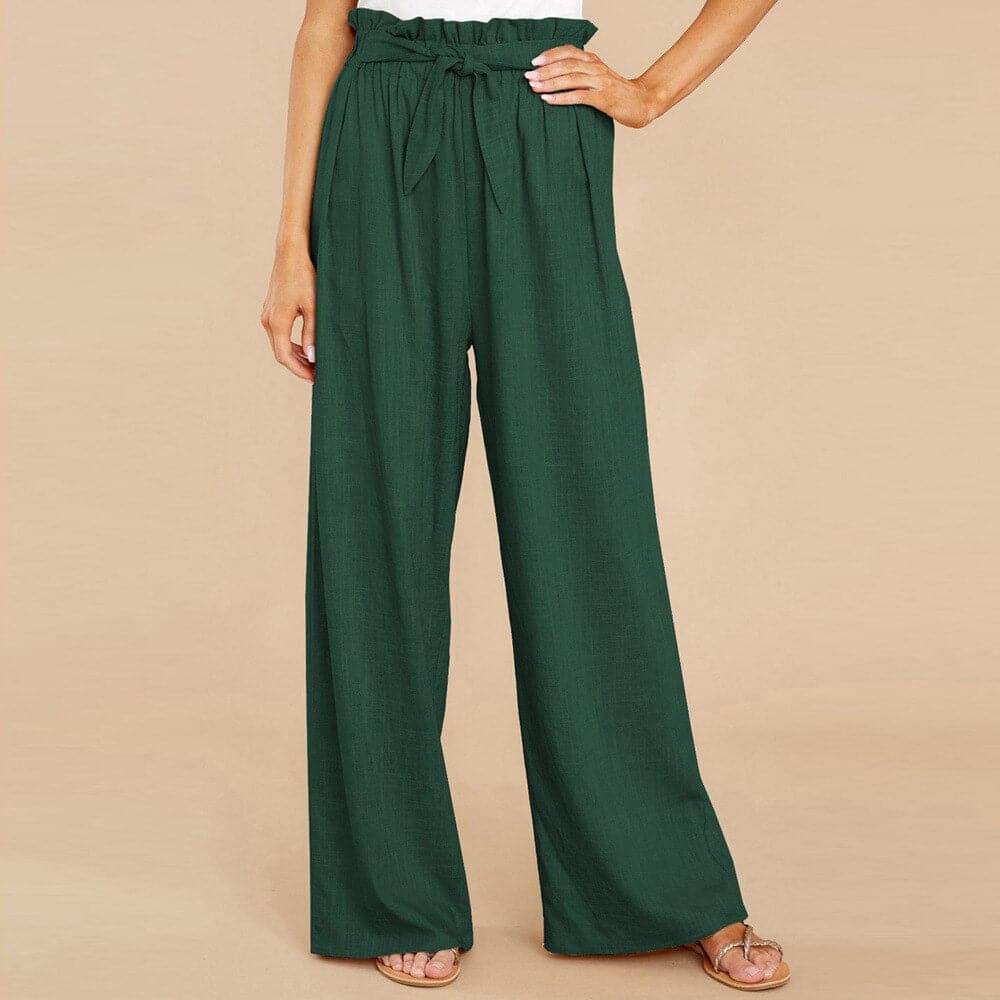 Elegant High-Waisted Wide Leg Pants for Women