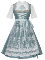 Oktoberfest Kostüm Damen Dirndl | Trachtenkleid mit Spitze | Dirndl Kostüm, Wiesn Outfit,